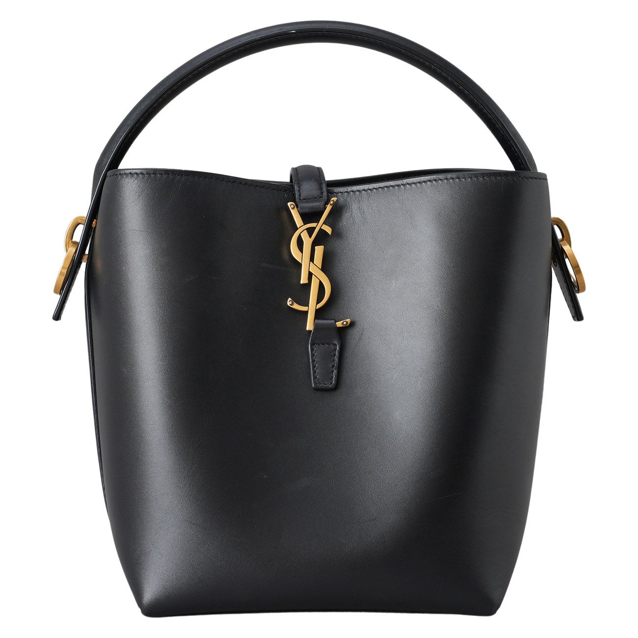 YVES SAINT LAURENT(USED)생로랑 749036 르37 스몰 레더 토트겸 숄더백